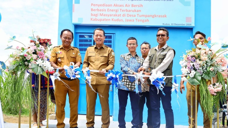 Bupati Kudus Resmikan Pamdes Canggih, Air Bersih Berbasis Energi Hijau Kini Jadi Nyata