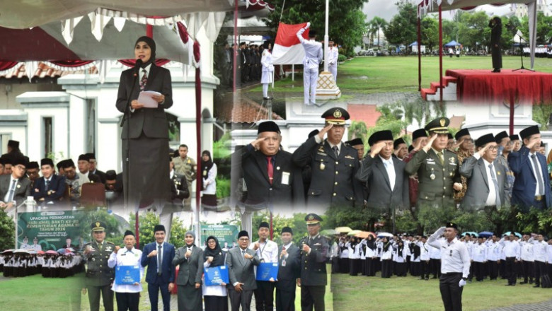 Bupati Kendal Pimpin Upacara HAB ke-80 Kemenag, Tekankan Kerukunan dan Sinergi Bangsa