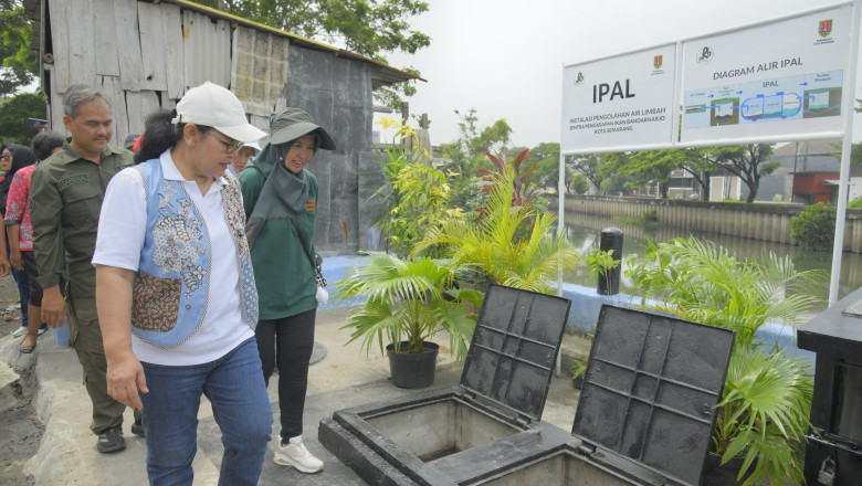 Wali Kota Semarang Tinjau IPAL Kampung Mangut Bandarharjo, Dukung UMKM Ramah Lingkungan