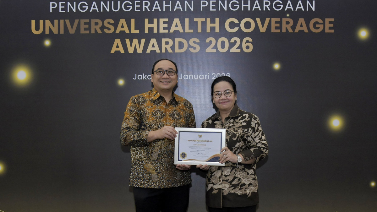 Upaya Jamin Kesehatan Warga Berbuah Apresiasi, Semarang Raih UHC Award