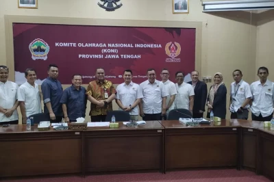 Meski Sudah Terpisah, KONI dan SIWO PWI Jateng Sepakat Jalin Sinergi Majukan Prestasi Olahraga
