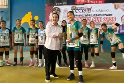 Walikota Cup 2026, Cetak Bibit Atlet Bola Voli Kota Semarang