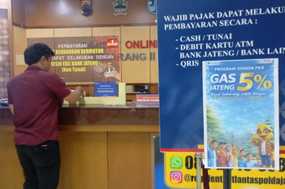 Nunggu Viral, Pemprov Jateng Resmi Beri Diskon PKB 5 Persen hingga Desember 2026