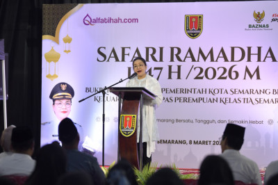 Pererat Silaturahmi, Wali Kota Semarang, Agustina Wilujeng Tarling dan Bagikan 300 Al-Qur'an di Lapas Perempuan Bulu