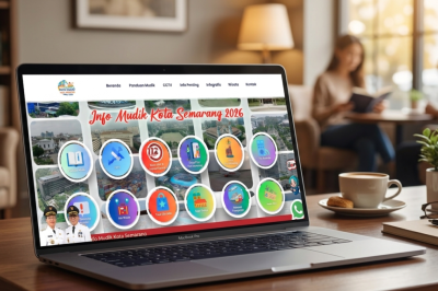 Pemkot Semarang Hadirkan Portal Info Mudik 2026, Pemudik Bisa Pantau Kondisi Jalan Secara Real-Time