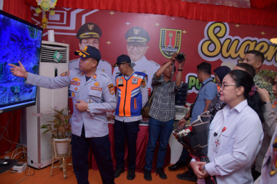 Pantau Posko Mudik, Wali kota Agustina Wilujeng Pastikan Pelayanan Berjalan Lancar