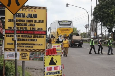 Jembatan Karanganyar Kebumen Ditutup 10 April–10 Mei 2026, Ini Rekayasa Lalu Lintasnya