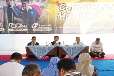 Forum ‘Curhat Bareng Mas Wali’ Salatiga Jadi Solusi Cepat Aduan Warga