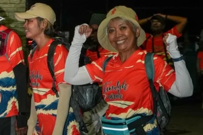 Puluhan Kilometer Ditempuh, Komunitas Tindak Ziarah Bantul Satukan Iman dan Ketangguhan Fisik