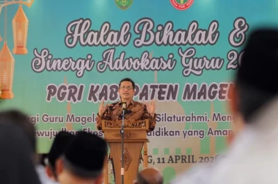Guru Tak Boleh Lagi Sendirian! Bupati Magelang Siapkan Advokasi dan Jaminan Kesejahteraan