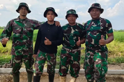 Yonkav 2 Turangga Ceta Perkuat TMMD Sragen, Prajurit Turun Langsung ke Desa Puro