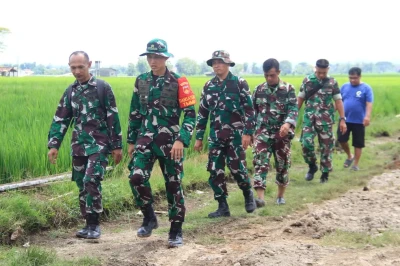 Tak Main-main, Pengecoran Jalan TMMD Sragen Diawasi Ketat