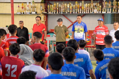 Buka Liga Tunas 2026, Iswar Dorong Atlet Muda Raih Prestasi