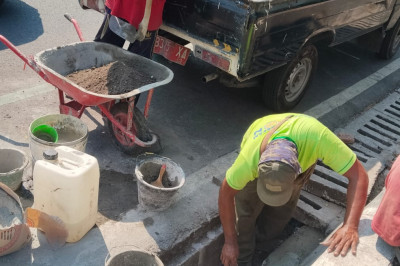 Wali kota Agustina Percepat Penataan Drainase Simpang Lima, Warga Lebih Nyaman Beraktivitas Saat Musim Hujan