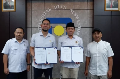 Gebrakan Historis! Udinus dan PWI Jateng Bersatu Cetak SDM Jurnalistik Masa Depan