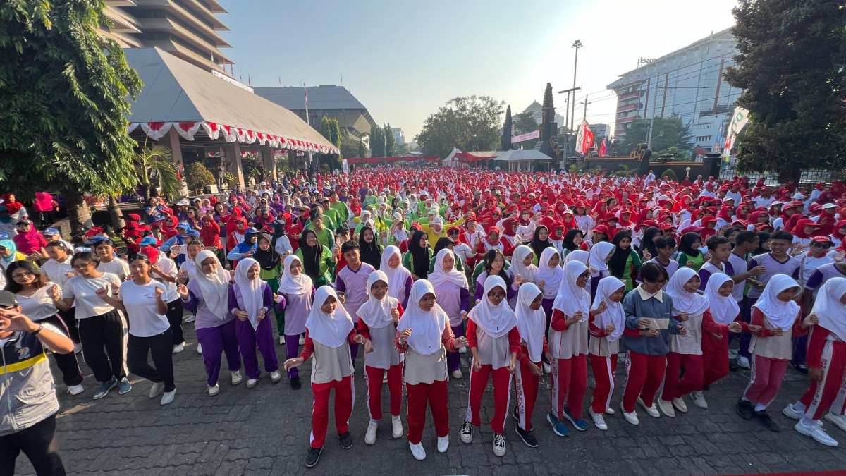 2.000 Peserta Padati Gubernuran Jateng, YJI Kukuhkan Pengurus Baru Periode 2026-2031