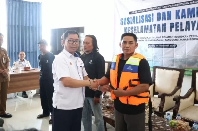 Kampanye Keselamatan Pelayaran Digelar di Batang, Nelayan Diingatkan Utamakan Safety