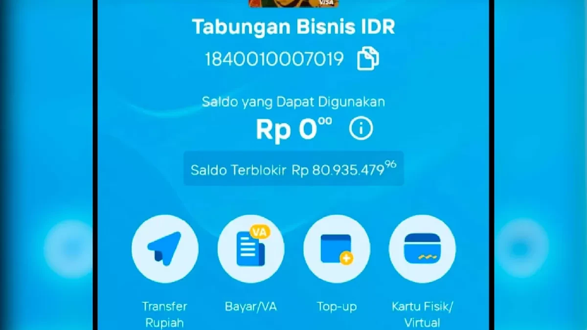 Bank Mandiri Klarifikasi Rekening Botok Koordinator AMPB Diblokir, Sebut Atas Permintaan Aparat Penegak Hukum