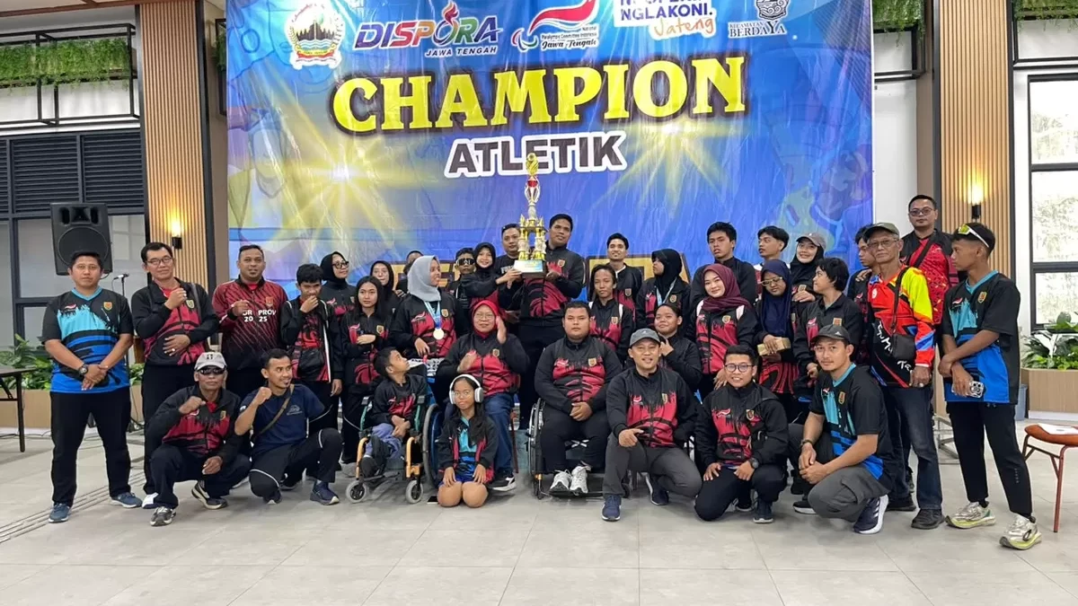Semarang Juara Umum Peparpeda Jateng 2026, Agustina Perkuat Komitmen Kota Inklusif