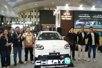 Chery Q Resmi Mengaspal di Semarang, Harga Rp259,9 Juta dan Sekali Cas Tembus 400 Km