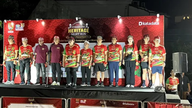 Semarang Heritage Night Run 2026, PDAM Tirta Moedal Hadirkan Booth Air Moedal