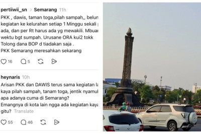 Keluhan Kegiatan PKK Semarang Meluas, Senam Bersama Ikut Jadi Sorotan Warga