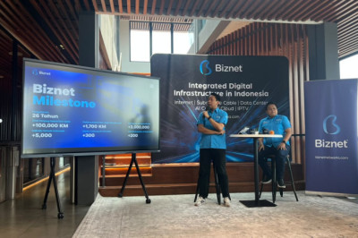 Biznet Genap 26 Tahun, Perkuat Pusat Data AI dan Jaringan Kabel Bawah Laut