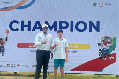 Golf Semarang Raih Dua Emas Porprov Jateng 2026, Target Sapu Bersih Enam Medali